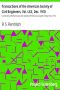 [Gutenberg 18747] • Transactions of the American Society of Civil Engineers, Vol. LXX, Dec. 1910 / Locomotive Performance On Grades Of Various Lengths, Paper No. 1172